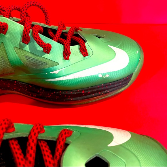 SALE: Nike Lebron 10 X Cutting Jade Men’s Basketball Shoes - Picture 5 of 6